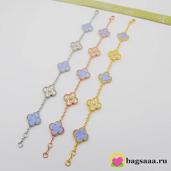 Bagsaaa Van Cleef & Arpel Alhambra, Paved Diamond Bracelet  - 1