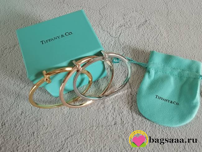 Bagsaaa Tiffany&Co Hinged Bangle - 1