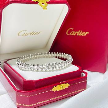 	 Bagsaaa Clash de Cartier Bracelet, Silver
