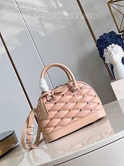 Bagsaaa Louis Vuitton Alma BB Malletage Pink - 23x17x11cm - 1