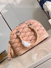 Bagsaaa Louis Vuitton Alma BB Malletage Pink - 23x17x11cm - 6
