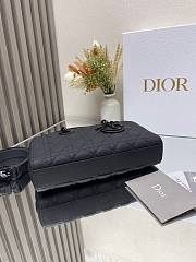 Bagsaaa Dior Lady D Joy Medium Matte Black - 6