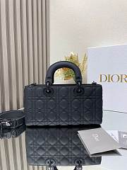 Bagsaaa Dior Lady D Joy Medium Matte Black - 3