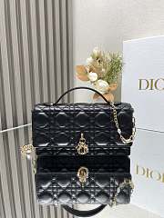 Bagsaaa Miss Dior Bag In Black - 21x11.5x4.5cm - 1
