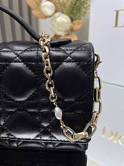 Bagsaaa Miss Dior Bag In Black - 21x11.5x4.5cm - 2
