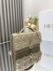 Bagsaaa Miss Dior Bag In Beige - 21x11.5x4.5cm - 3