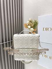 Bagsaaa Miss Dior Bag In White - 21x11.5x4.5cm - 5