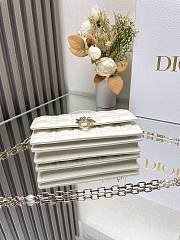 Bagsaaa Miss Dior Bag In White - 21x11.5x4.5cm - 4