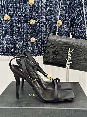 Bagsaaa Versace High Heels Sandals In Black - 4