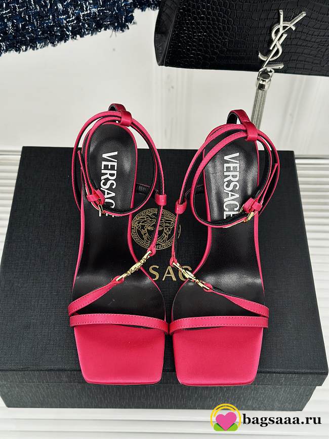 	 Bagsaaa Versace High Heels Sandals In Pink - 1