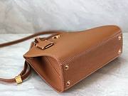 	 Bagsaaa Burberry Frances Mini Brown Bag - 27*11*20cm - 4