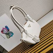 	 Bagsaaa Prada leather handbag white - 31*16*11cm - 6