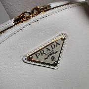 	 Bagsaaa Prada leather handbag white - 31*16*11cm - 3