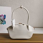	 Bagsaaa Prada leather handbag white - 31*16*11cm - 2