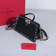 	 Bagsaaa Valentino Garavani Rockstud bag in calfskin black - 21*12*6cm - 3