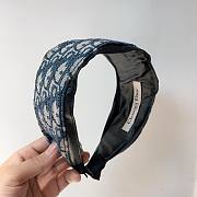 Bagsaaa Dior Oblique Jacquard Large Headband - 5