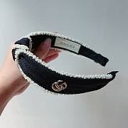 Bagsaaa Gucci Black Headband - 6