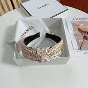 Bagsaaa Chanel Tweed Pink Headband - 3