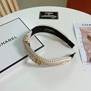 Bagsaaa Chanel Tweed Pink Headband - 2