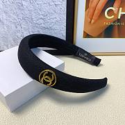 Bagsaaa Chanel & Dior Black Headband - 3