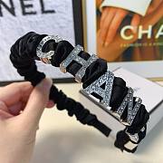 Bagsaaa Chanel Black Crystal Headband - 6