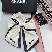 Bagsaaa Chanel Satin Bow Hair Tie - 3