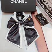 Bagsaaa Chanel Satin Bow Hair Tie - 2