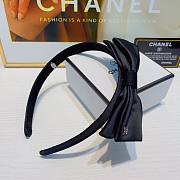 Bagsaaa Chanel Black Bow Headband - 3