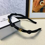 Bagsaaa Chanel Black knot Headband - 5