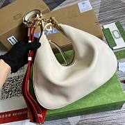 Bagsaaa Gucci Attache Large Shoulder Bag In White - 35*32*6cm - 2