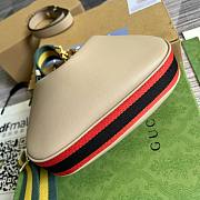 Bagsaaa Louis Vuitton Attache Small Shoulder Bag In Beige - W23cm x H22cm x D5cm - 4