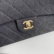 Bagsaaa Chanel Flap Bag Grey - 25x17x7cm - 3