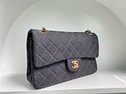 Bagsaaa Chanel Flap Bag Grey - 25x17x7cm - 2