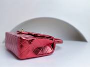 Bagsaaa Chanel Vintage Red Leather Top handle Flap Bag - 25cm - 6