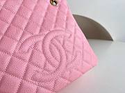 	 Bagsaaa Chanel Shopping Tote Caviar Leather In Pink - 24x25.5cm - 2