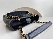	 Bagsaaa Chanel Shopping Tote Caviar Leather In Black - 24x25.5cm - 4