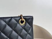 	 Bagsaaa Chanel Shopping Tote Caviar Leather In Black - 24x25.5cm - 3