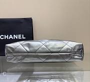 Bagsaaa Chanel 22 tote bag black and silver - 39x42x8cm - 6