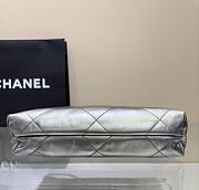	 Bagsaaa Chanel 22 tote bag black and silver - 35x37x7cm - 6