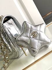 Bagsaaa Chanel 24C Hollywood gold mirror calfskin leather flap bag - 5