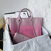 Bagsaaa Chanel Deauville Shopping Tote Pink - 34cm - 1