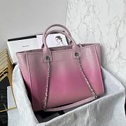 Bagsaaa Chanel Deauville Shopping Tote Pink - 34cm - 3