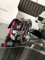Bagsaaa Chanel Sequins & Ruthenium-Finish Metal Multicolour - 14 × 22 × 7 cm - 5