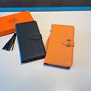 Bagsaaa Hermes Togo Leather Phone Case - 1