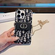 Bagsaaa Dior Oblique Jacquard Montaigne Phone Case - 3