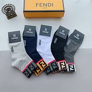 Bagsaaa Fendi Short Socks set - 4