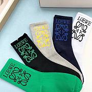 Bagsaaa Loewe Socks Set 5 colors - 5