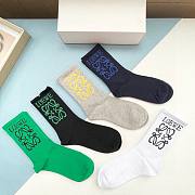 Bagsaaa Loewe Socks Set 5 colors - 4