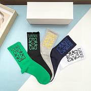 Bagsaaa Loewe Socks Set 5 colors - 2