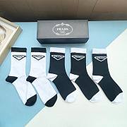 Bagsaaa Prada Socks Set - 1